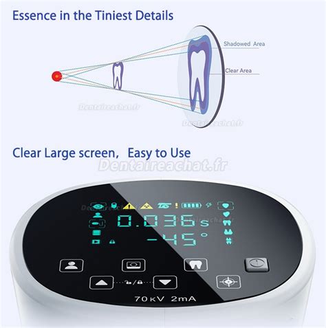 Woodpecker Mini Ray Appareil Radiologie Portable Dentaire Appareil