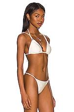 Cult Gaia Anoki Bikini Top In Off White Revolve