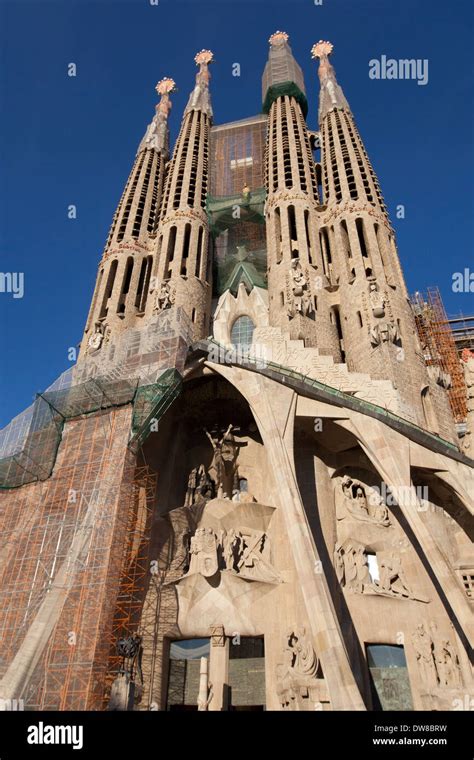 Temple Expiatoire De La Sagrada Familia Banque De Photographies Et D