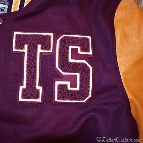 Chenille Patches Lettercustom Varsity Letter Varsity Letterman