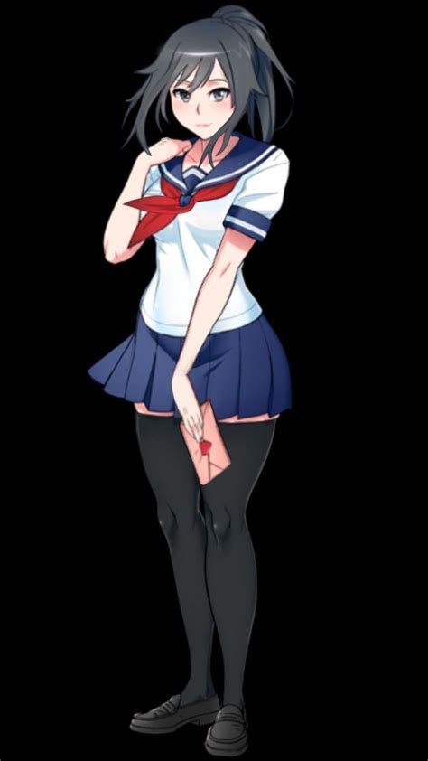 Png Ayano Yandere Simulator Dibujos Bonitos Yandere