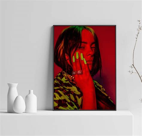 Billie Eilish Billie Eilish Billie Eilish Print Gift Wall Art