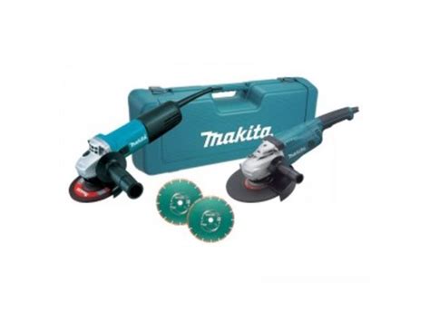 Ensemble Makita Dk X Duo Meuleuses Ga Nb Contact Race Tools