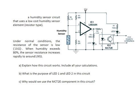 Humidity Sensor Schematic Diagram Circuit Diagram