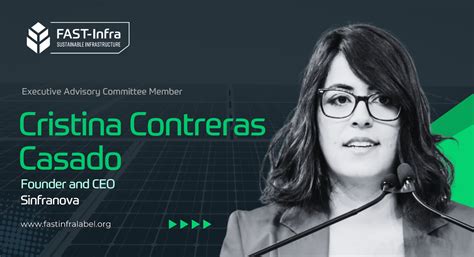 Cristina Contreras Founder And Ceo Of Sinfranova Joins The Fast Infra