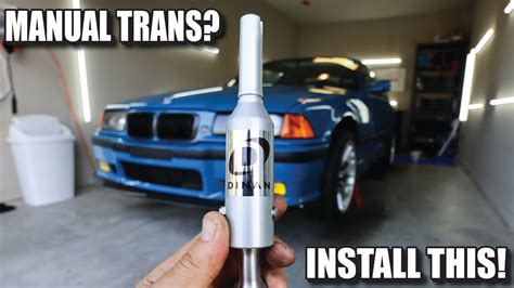 Improved Shifting E36 M3 Dinan Short Shifter Install Youtube