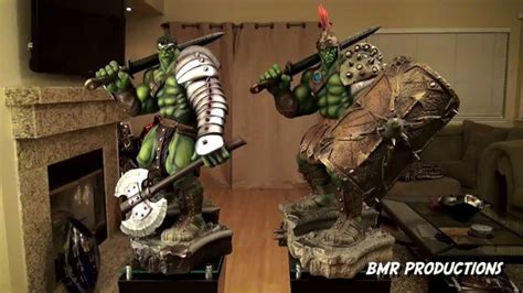 Sideshow Collectibles King Hulk Vs Gladiator Hulk Review Youtube