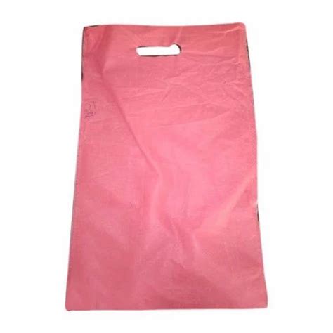 Pink D Cut Non Woven Carry Bag Capacity 0 5 Kg At Rs 155 Kilogram In