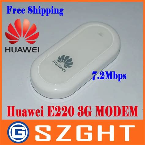 Freeshipping Cheap Unlocked Huawei E220 3g Hsdpa Usb Modem 7 2mbps Wireless Network Card