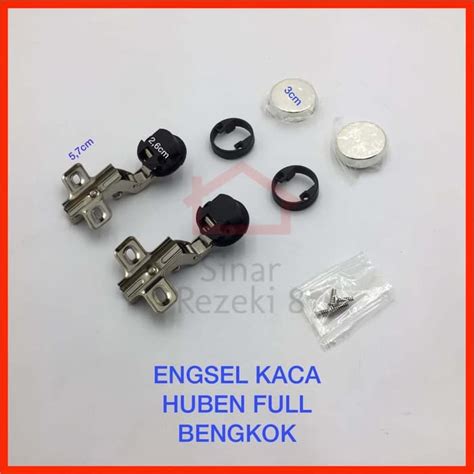 Jual Engsel Sendok Kaca Huben Bulat Pintu Lemari Kaca 26 Mm Lurus