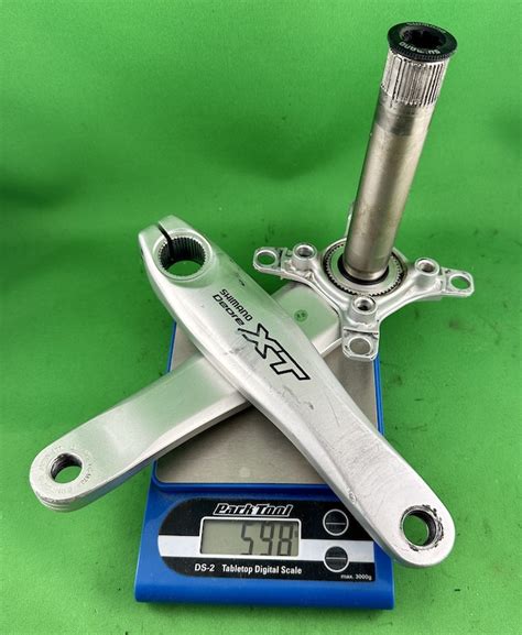 SHIMANO XT Crankset FC M760 175mm 68 73mm 598g For Sale