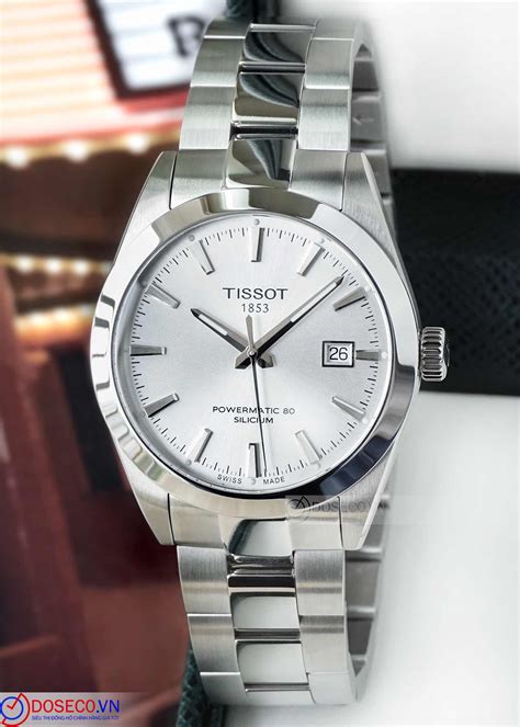 TISSOT GENTLEMAN POWERMATIC 80 SILICIUM T127 407 11 031 00 T1274071103100