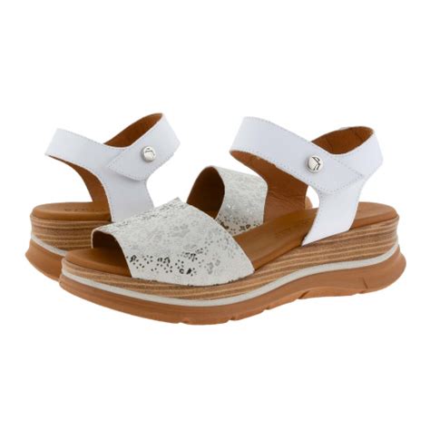 Sandalias Paula Urban Piel Lisa Y Nobuck Blanco Paula Alonso Tienda