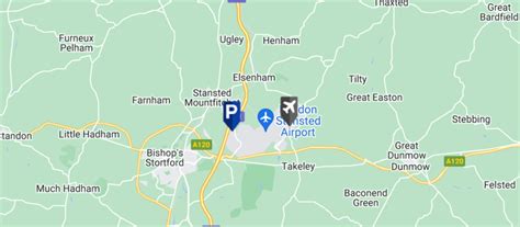 Stansted Airport Car Park Map