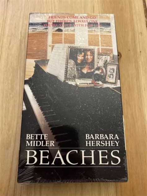 Beaches Vhs Bette Midler New Factory Sealed Barbara