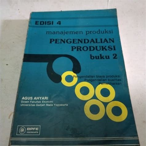 Jual Original Manajemen Produksi Pengendalian Produksi Buku Di Lapak