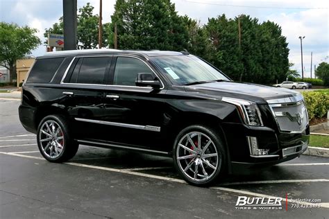 Cadillac Escalade With 24in Lexani Css15 Wheels Exclusively From Butler Tires And Wheels In