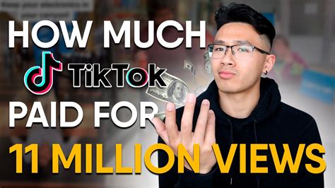 How Much Tik Tok Paid Me For A Video With 11 Million Views YouTube