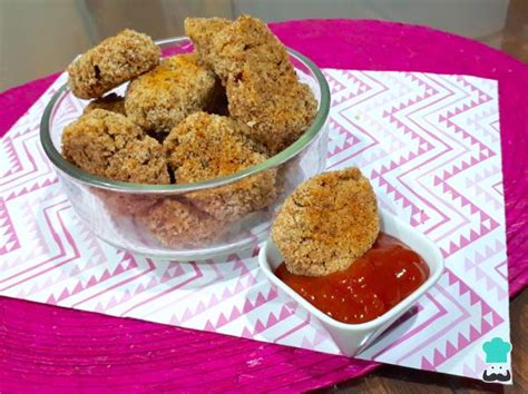 Nuggets veganos de soja texturizada Fácil