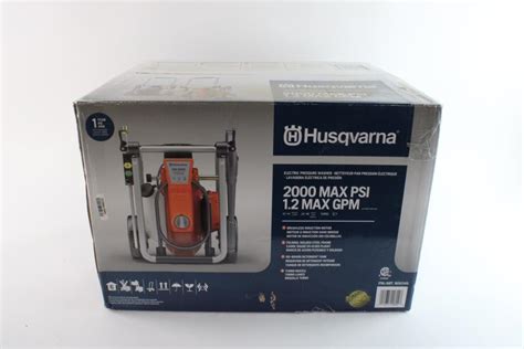 Husqvarna Pressure Washer Property Room