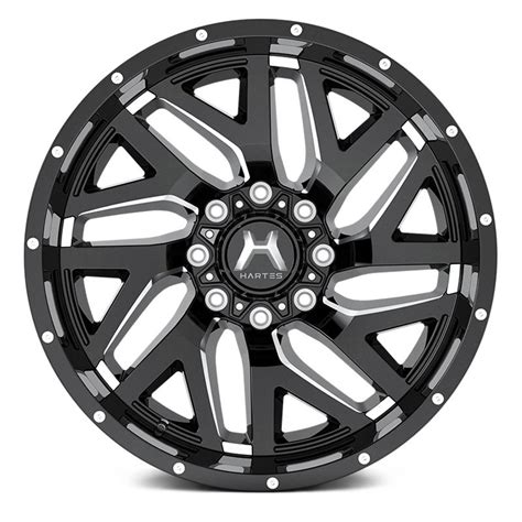 Hartes Metal Ysm Stealth Wheels Black With Milled Edge And