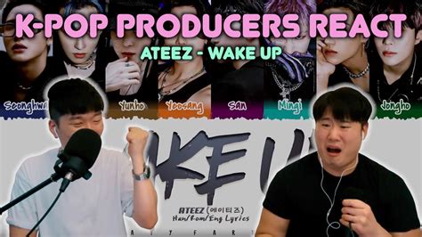 Musicians React Review ATEEZ Wake Up YouTube