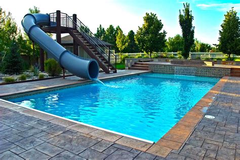 In Ground Pools Gallery Aquatech Utah Swimming Pool Installation Swimming Pool Cost In