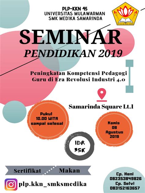 Detail Contoh Seminar Pendidikan Koleksi Nomer