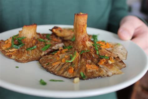 Funghi Cardoncelli Al Forno Manjoo