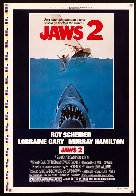 Original Jaws 2 Movie Poster