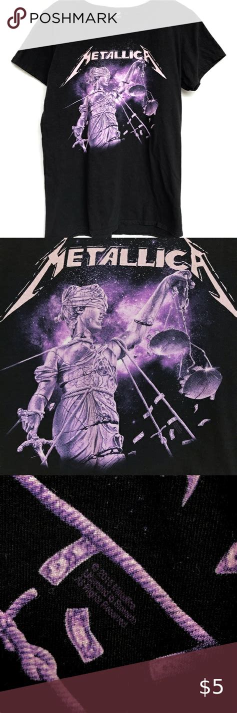 🐳 25 Sale Metallica T Shirt Women Xl Fits S Metallica T Shirt