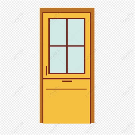 Yellow Wooden Door, Material, Yellow Door, Wooden Door PNG Transparent Image And Clipart Image ...