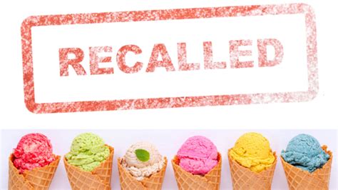 Public Health Alert Dozens Of Ice Cream Brands Recalled In South Carolina And Nationwide Due To