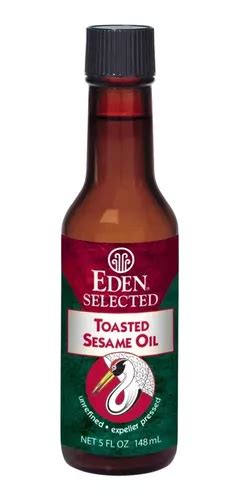 Aceite De Sésamo Tostado Orgánico Sin Refinar 148ml Eden MercadoLibre