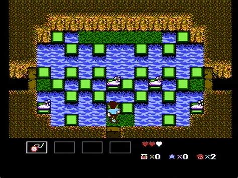 Screenshot Of Startropics Nes Mobygames