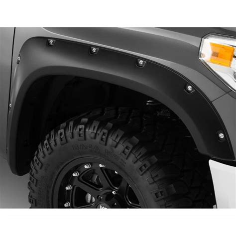 Bushwacker 30039 02 Pocket Style Matte Black Front Fender Flares