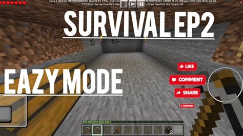 Survival Ep2 Eazy Mode Minecraft Mod YouTube