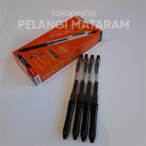 Jual Open DS BOLPOINT PULPEN GEL ZEBRA KOKORO 0 5 MM Shopee Indonesia