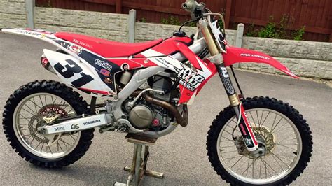 Honda Crf450r 2013 Yoshimura Walkaround Youtube