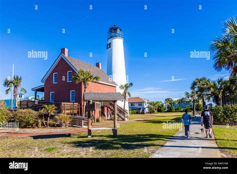 St George Island Lighthouse Museum Gift Shop On St George Island In