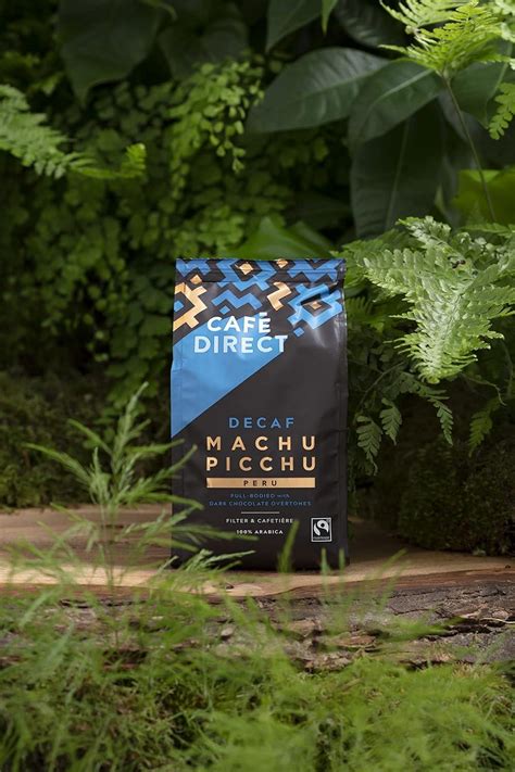 Caf Direct Decaf Machu Picchu Fairtrade Ground Coffee G Pack Of