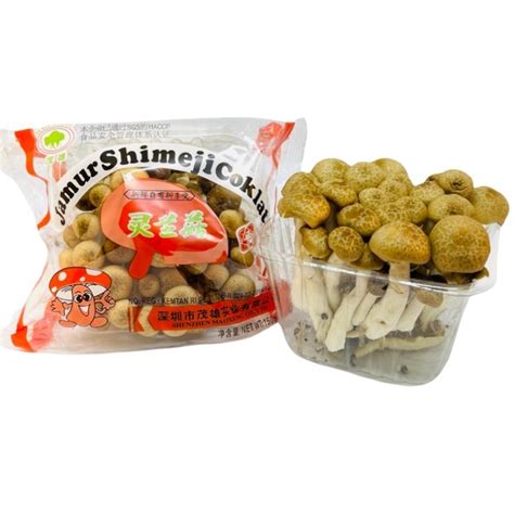 Jual Jamur Shimeji Coklat Jamur Shimeji Putih Gram Shopee Indonesia