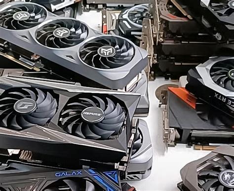 На вторичном рынке резко выросли цены на б/у видеокарты NVIDIA RTX 3000 ...