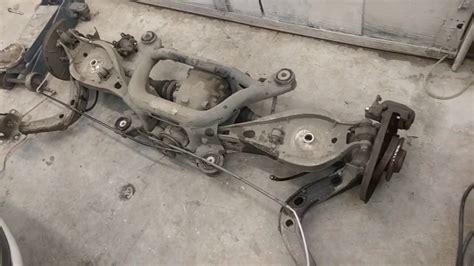 1999 Bmw E46 328i Rear Subframe Removed Youtube