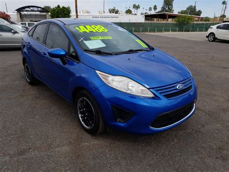 Used 2011 Ford Fiesta S Sedan For Sale In Phoenix Az 85301 New Deal Pre Owned Autos