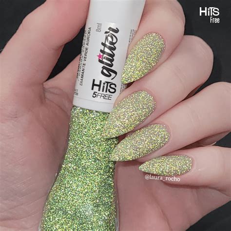 Diamante Verde Aurora Esmalte Glitter Hits 8ml SPECIALLITA