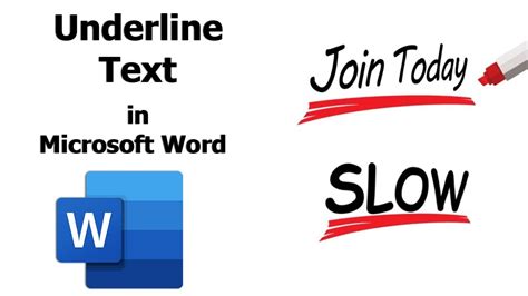 How To Underline Text In A Word Document How To Add Red Underline In