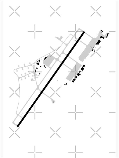 "Eindhoven Airport Map" Spiral Notebook by in-transit | Redbubble