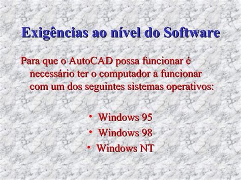 Manual de Introdução ao Autocad R14 Aula 06 Requisitos mínimos para