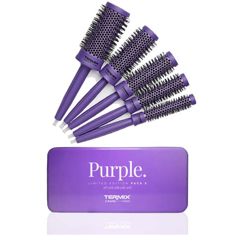 PACK CEPILLO TERMIX C RAMICA PURPLE Ziarot Professional Beverly Hills